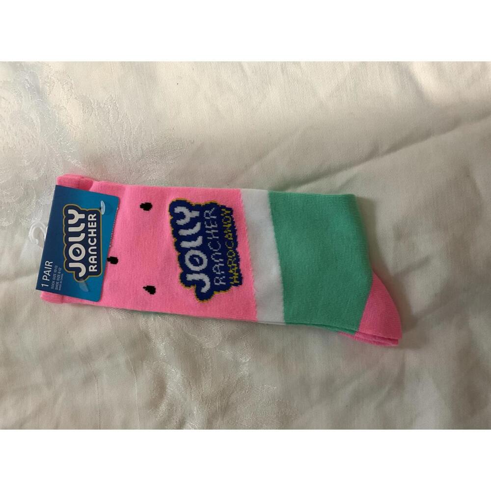 Jolly Rancher Novelty Long Crew Socks